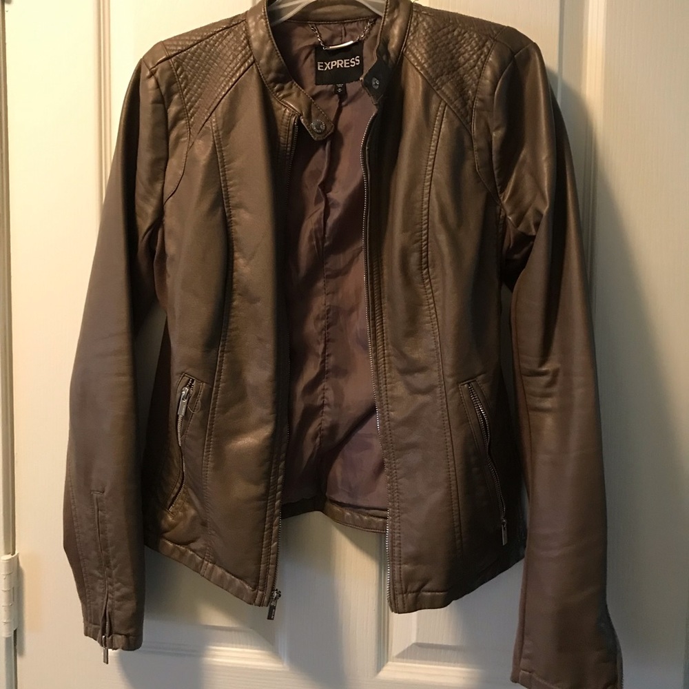 Express Faux Leather Jacket
